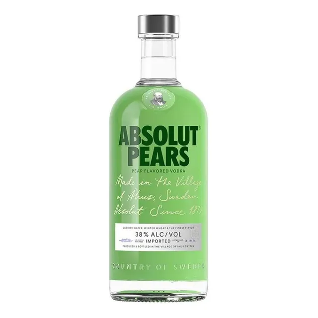 Caja De 12 Vodka Absolut Pears 750 Ml
