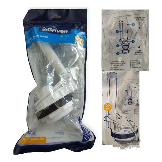 Desagüe Para Poceta 3 Pulgadas Griven 