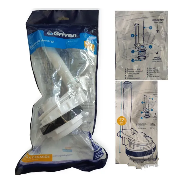 Desagüe Para Poceta 3 Pulgadas Griven 