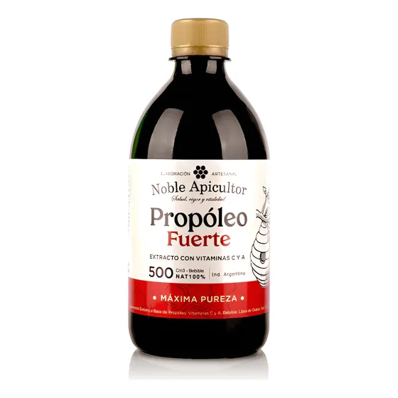 Propóleo Fuerte Bebible Noble Apicultor Natural 500cc