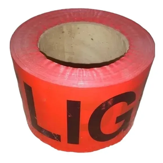 Cinta De Seguridad Roja Peligro Min 150 Max 200 Mts. Aprox.