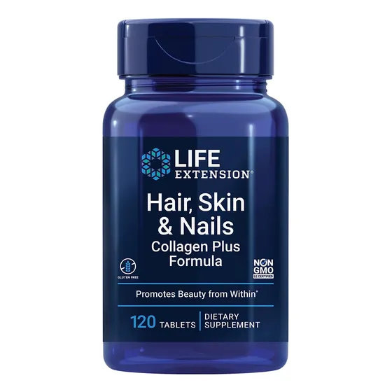 Life Extension Hair Skin And Nails Collagen Plus Formula 