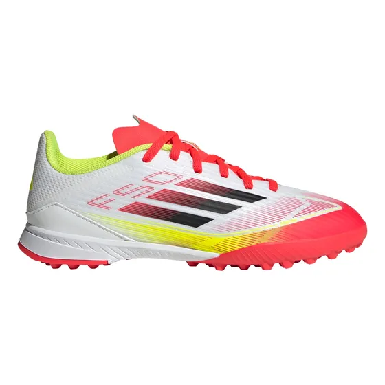 Botines adidas Fútbol F50 League Césped Niños Blanco Ie3753