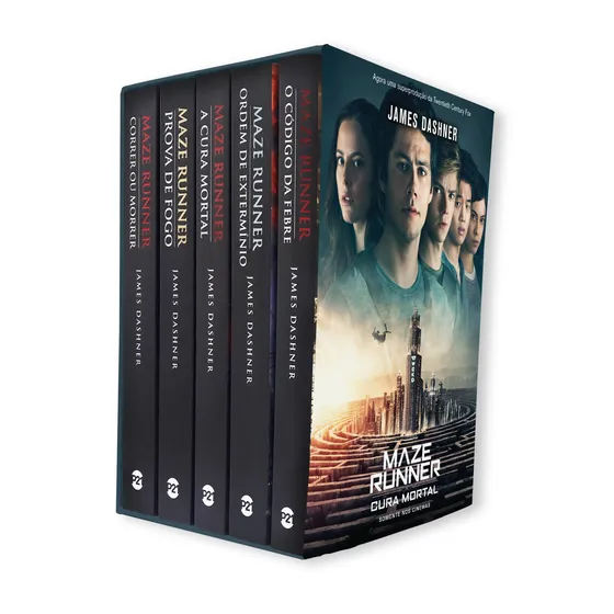 Box Maze Runner - Edição completa, de Dashner, James. Editorial Vergara & Riba Editoras, capa mole em português, 2018