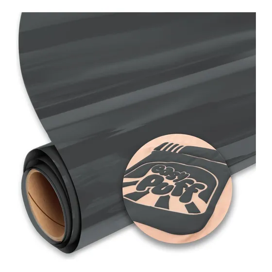 Vinilo Textil Easypuff Negro 30 X 100 Cm Siser