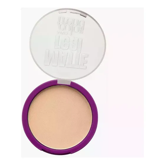 Pó Compacto Avon Color Trend Matte Reall tom 112F 7g - Bege Claro