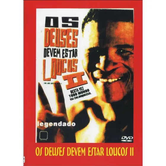 Dvd - Os Deuses Devem Estar Loucos 2 - 1989