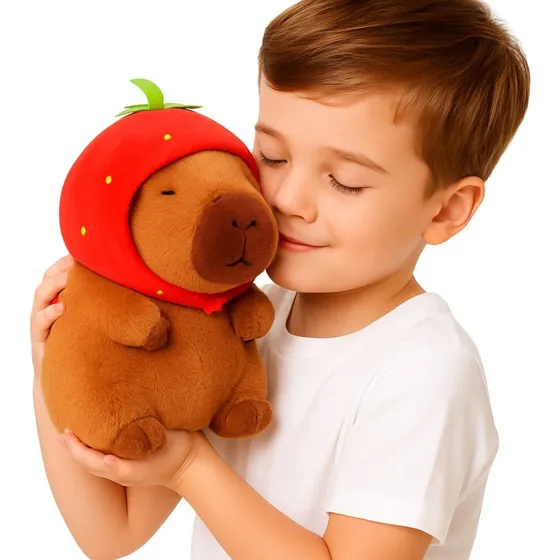 Peluche Capibara Juguete Regalo Niños Muñeco Decoracion Bebe