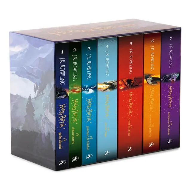 Saga Harry Potter 1 Al 7 - J K Rowling - 7 Libros Bolsillo