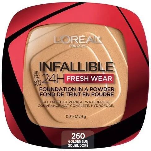 Loreal - Mu - Infallible - 24 Hrs - Polvo Compacto - Golden