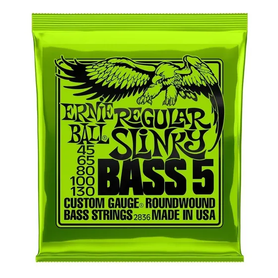 Corda .045 Para Baixo 5 Cordas Regular Slinky Ernie Ball