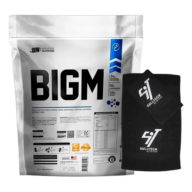 Universe Nutrition Bigm 5kg Cookies & Cream+toalla