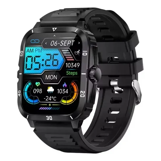 Reloj Inteligente Sumergible - Smartwatch Negro