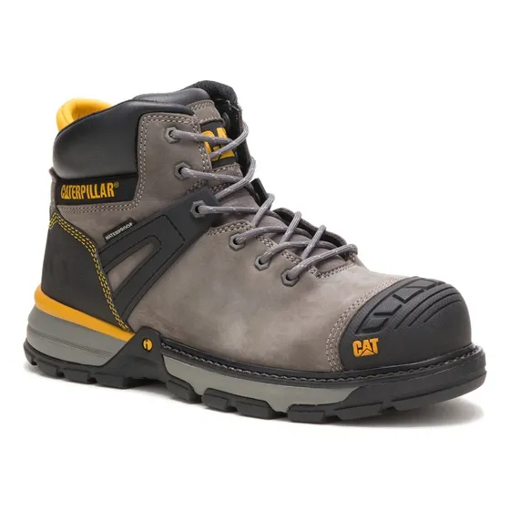 Bota Para Hombre Cat Gris P91197