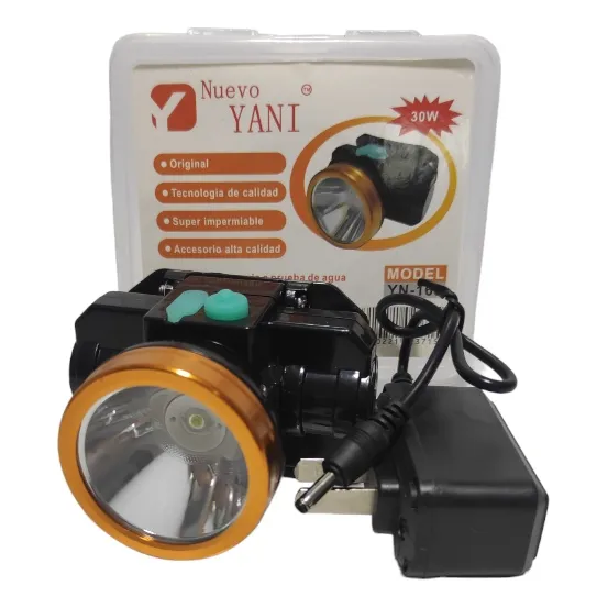 Linterna Led Recargable Para Cabeza Ciclismo Al Mayor 