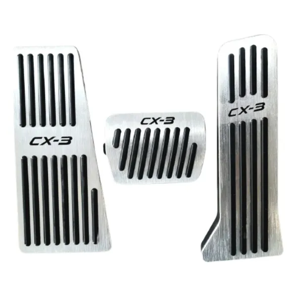Pedales Deportivos De Lujo Aluminio Mazda Cx3