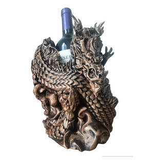 Soporte Vino Porta Botellas Regalo Único Dragón Majestuoso Soporte Vino Porta Botellas Regalo Único Dragón Majestuoso
