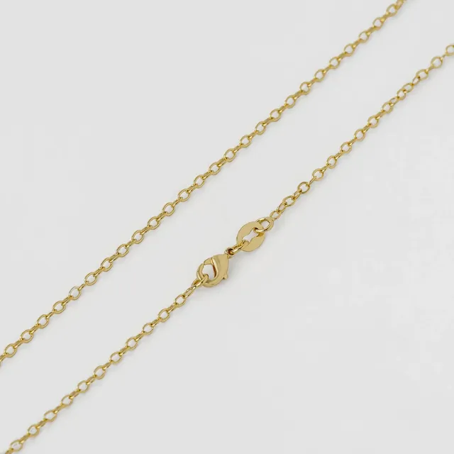 Cadena Oro Laminado 18k Con Dije