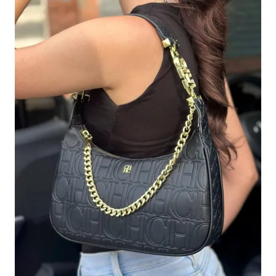 Cartera Carolina Herrera Hermosa Cuero