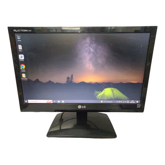 Monitor Led 18.5 Polegadas Wide LG E1941 Pequena Mancha