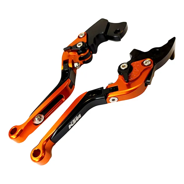 Maniguetas Abatibles Levas Ktm Duke 200 250 390 Ng Lujo Moto