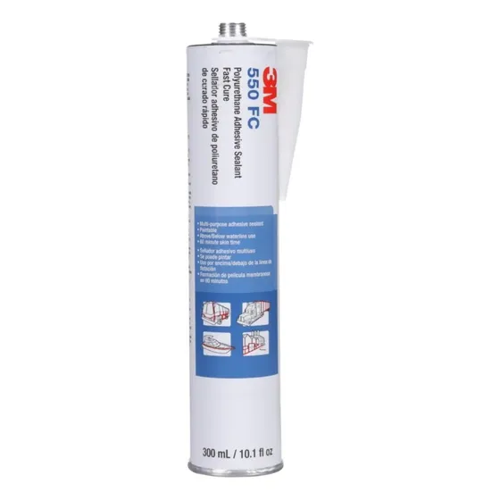 3m Sellador Adhesivo De Pu 550fc Secado Rápido Gris