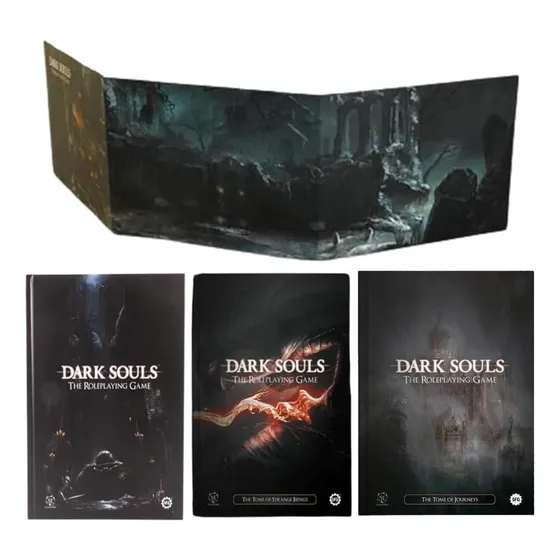 Paquete De Libros De Rpg De Steamforged Games Dark Souls: El