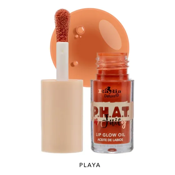 Gloss Brillo Labial Glow Oil Phat Italia Deluxe