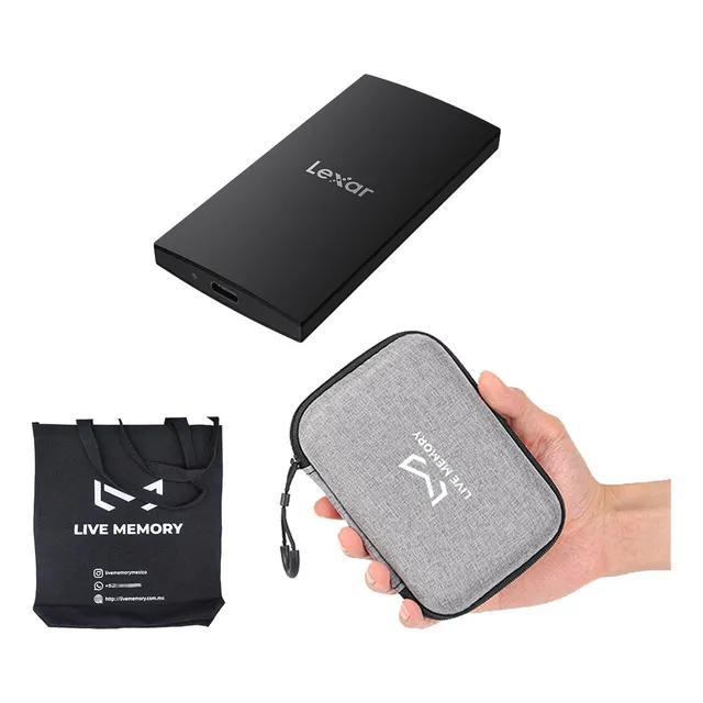 Lexar Unidad De Estado Sólido Portátil Sl300 1tb Con Regalo