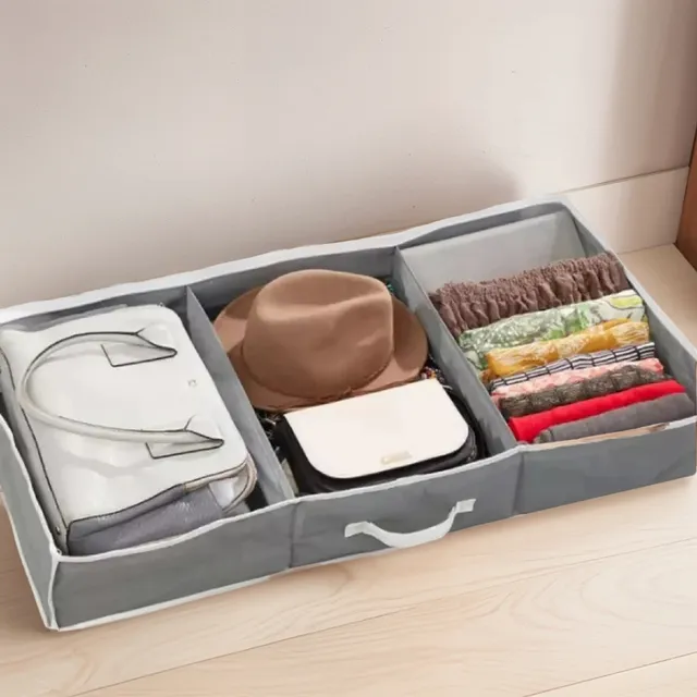 Organizador Bajo Cama Almacenamiento Para Botas Zapatos