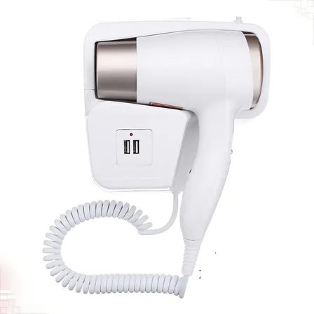 Secador de pelo BR, baño de pared, piscinas de hotel, secador de pelo, baño de pared, piscinas de hotel, blanco