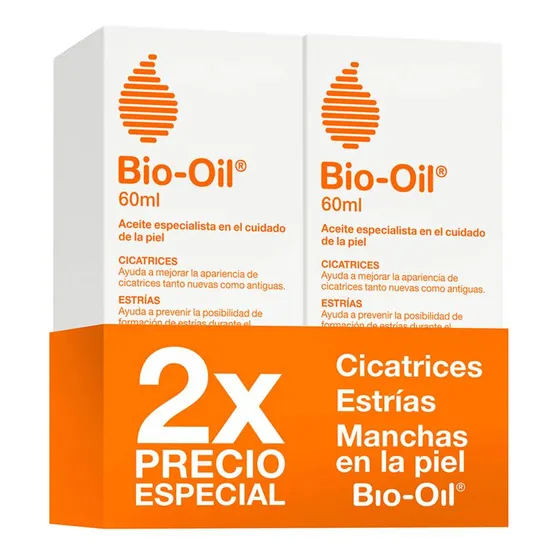 Aceite Bio Oil Mejora Cicatrices Y Estrías 60 Ml 2 Unidades Bio Oil De 0.06l- Pack X 2 Unidades