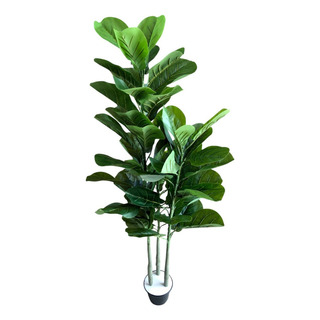 Arvore Planta Ficus Lyrata Artificial 1,20 M Toque Real Arvore Planta Ficus Lyrata Artificial 1,20 M Toque Real
