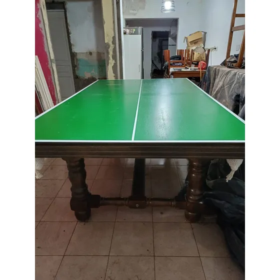 Mesa De Pool Multifuncional + Mesa Ping Pong + Accesorios