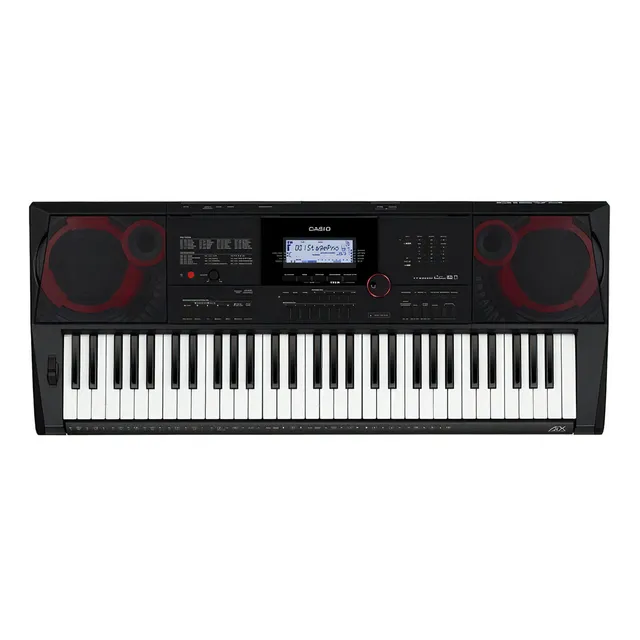 Teclado Órgano Casio Ct-x3000 Sensitivo Soporte Cuo Color Negro