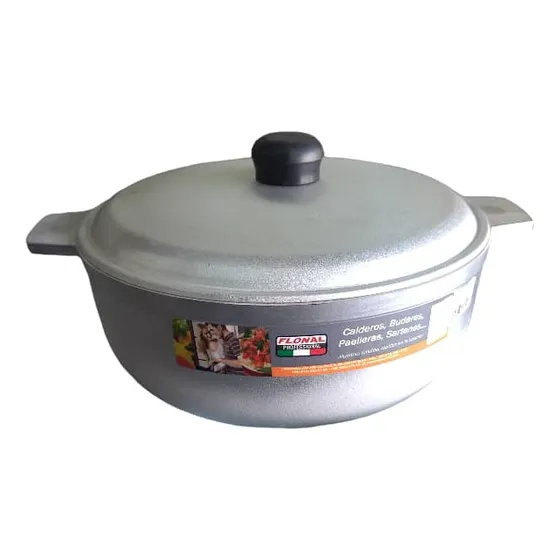 Caldero Con Tapa 26 Cm Marca Flonal