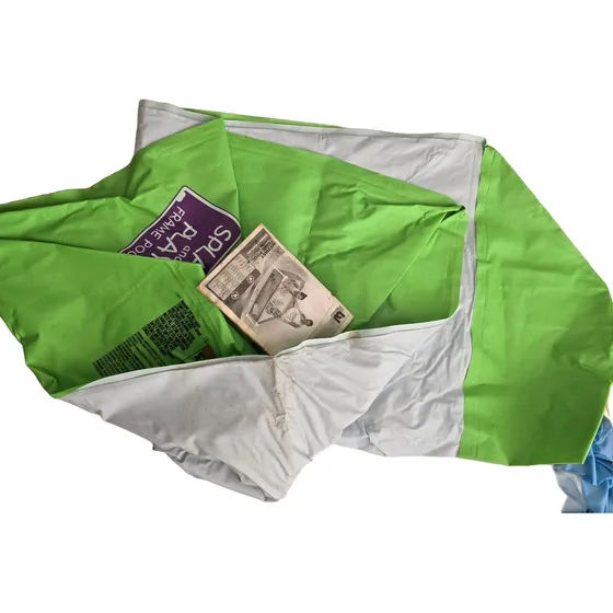 Alberca Inflable Frame Yc77 30l Bolsa Infantil Verde Claro