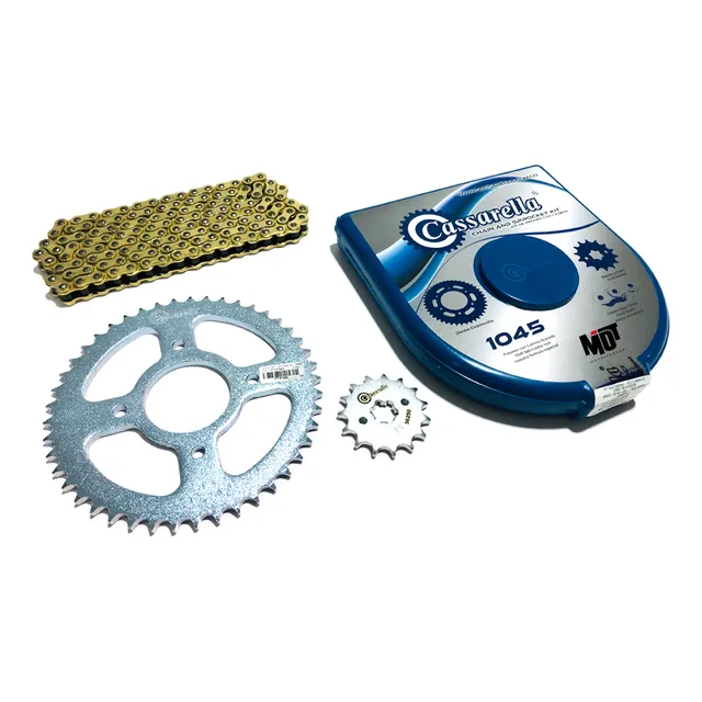 Kit Arrastre Cassarella Suzuki Gixxer 150 - Cadena Orrinada