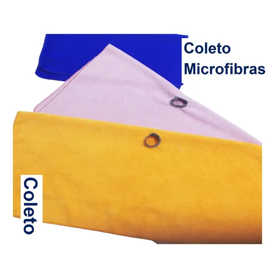 Coleto Paño De Microfibra Absorbente Con Orificio