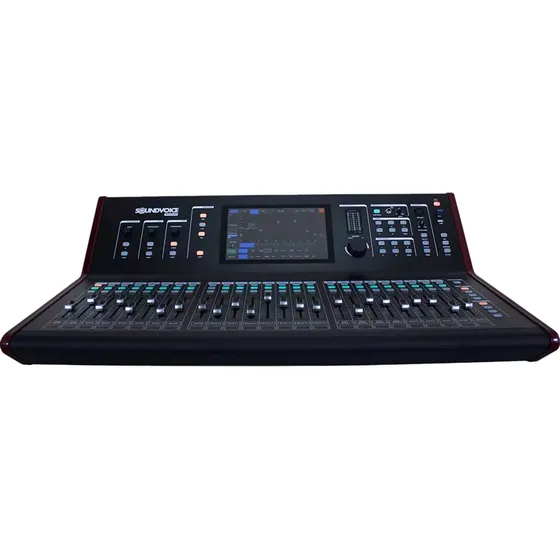 Mesa De Som Digital 32 Canais Soundvoice Titanium Mdt-32