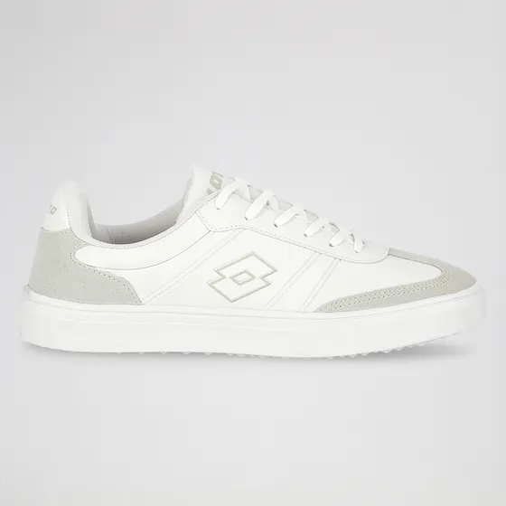 Zapatillas Lotto Light Hombre En Blanco Y Gris