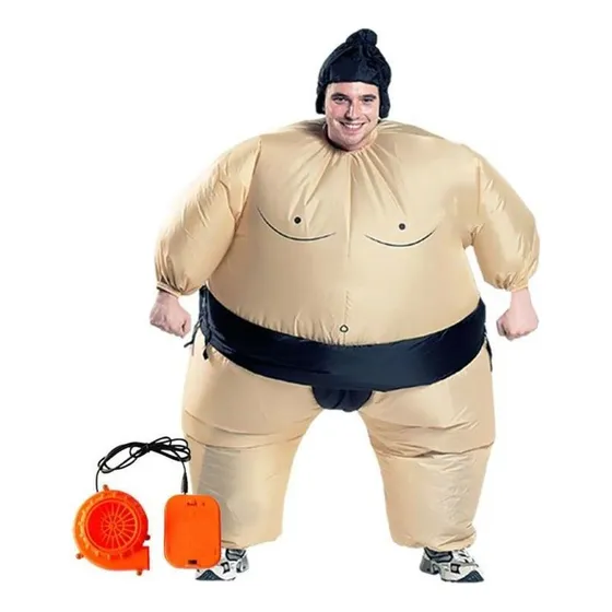 Disfraz De Luchador De Sumo, Traje Inflable, El Aire No