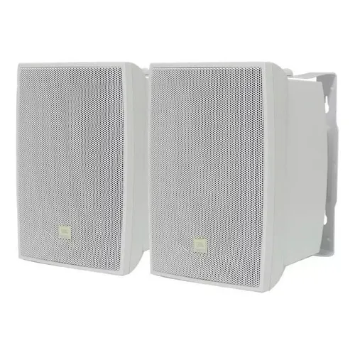 Caixa Acústica C621b Branca Jbl Par