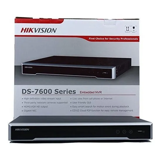 Seguridad Hogar Hikvision Ds 7608ni I2 8 Red Ip