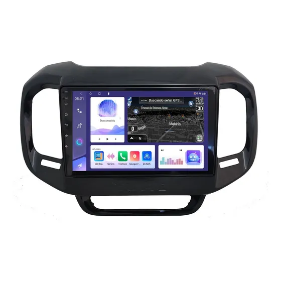 Stereo Multimedia Android Pantalla 9¨ Fiat Toro 4+64 Carplay