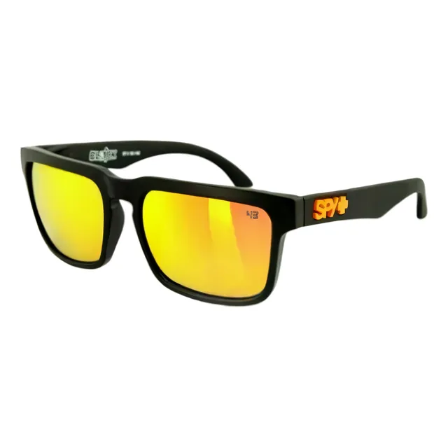 Lentes Spy Ken Block Negro Espejado Antireflex Uv400