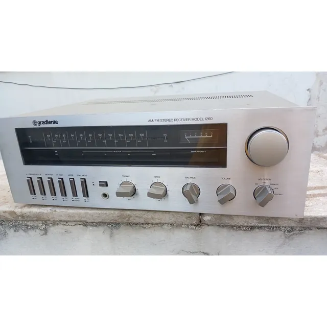 Receiver Gradiente Model 1260, Revisado !
