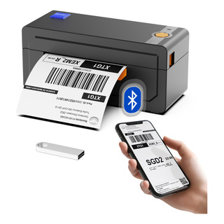 Impresora Térmica Etiquetas Adhesivas Usb + Bluetooth Zendio Impresora Térmica Etiquetas Adhesivas Usb + Bluetooth Zendio