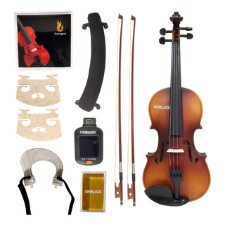 Violin Profesional 4/4 Con Piezas De Ebano Y Cojin De Regalo Violin Profesional 4/4 Con Piezas De Ebano Y Cojin De Regalo