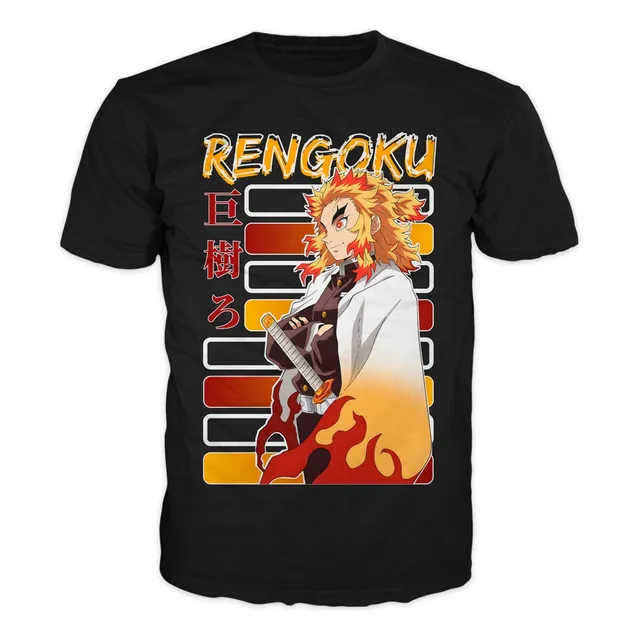 Camiseta Anime Demon Slayer Kimetsu Yaiba Adultos Y Niños